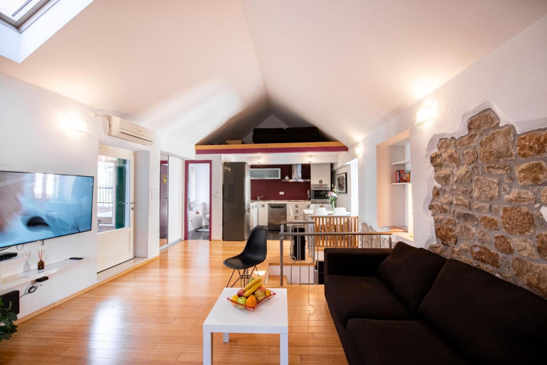 Duplex With Terrace In The City Centar Split Exterior foto